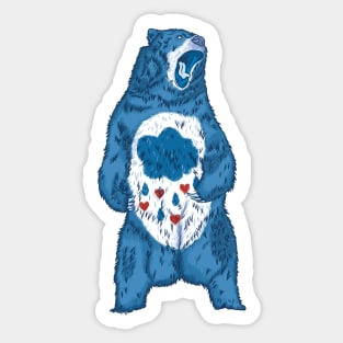 Grumpy Bear Sticker